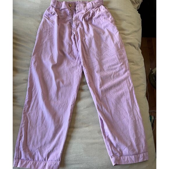 Big Bud Press lightweight lilac trousers, size S - Picture 1 of 2